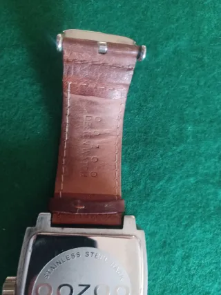 Orologio OOZOO Quarzo Uomo Cinturino Pelle Marrone