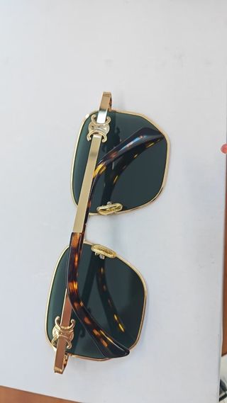 Gafas Celine Doradas y Verdes