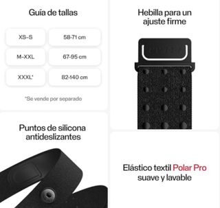 Sensor Frecuencia Cardiaca Actividad Polar H10