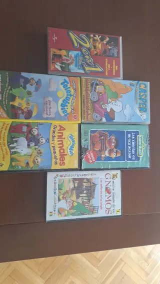 Lote Películas VHS Infantiles y Familiares