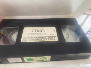 VHS Fatal Fury y Street Fighter II (Español)