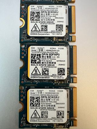 SSD Kioxia 512GB M.2 2230 NVMe