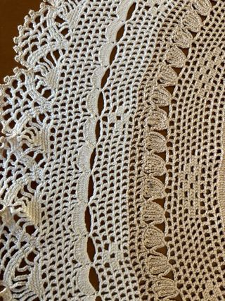 2 Centri Tavola Antichi in quello rotondo piccola