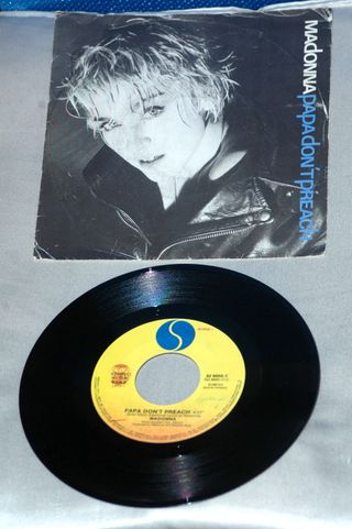 Pack 5 dischi 45 giri musica pop anni 80