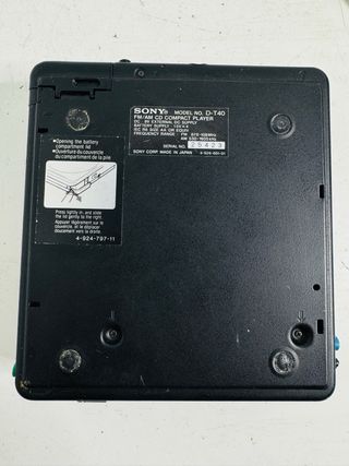 Sony Discman CD Player FM/AM