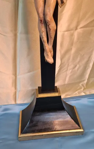 Talla policromada Cristo finales del S.XVIII