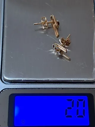 Pendientes Oro 18k con Circonitas