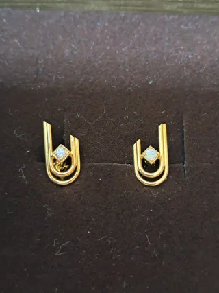 Pendientes Oro 18k con Circonitas