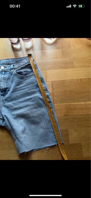 Bermuda Jeans Azzurri Taglia S