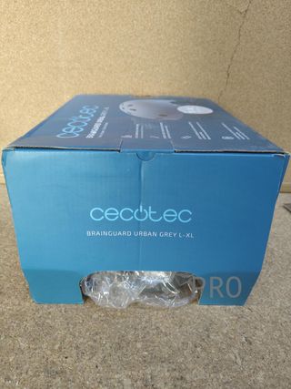 Cecotec Casco Urbano y Montaña para Bicicletas L-XL Gris Cecotec