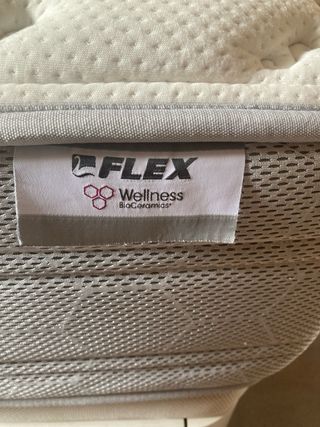 Canapé Matrimonio con Colchón marca Flex