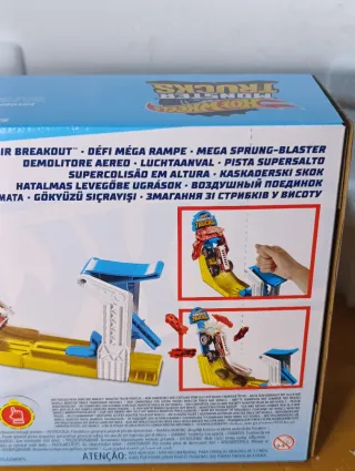 Hot Wheels Monster Trucks Big Air Breakout 5 alarm