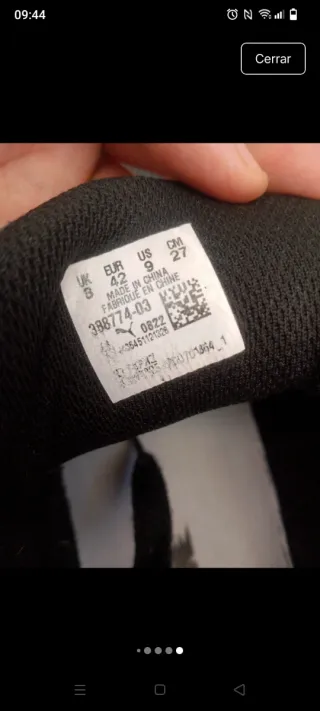 Zapatillas Puma Teviris Nitro Talla 42