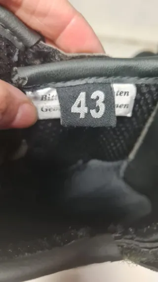 Botas de moto DRIVE hombre negras