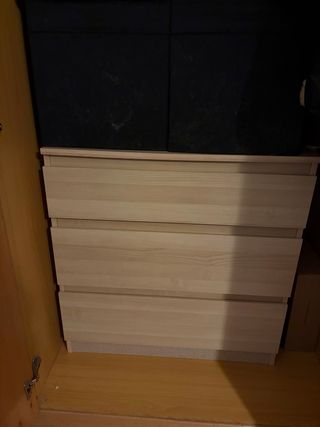 Cajonera/comoda Madera 3 cajones