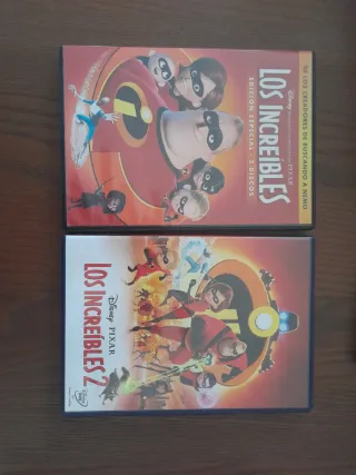 Pack DVD Los Increíbles 1 y 2
