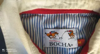 Polo Manga Larga Bocha Talla M Rayas