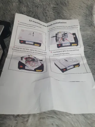 Mini sierra de mesa eléctrica / sierra modelismo