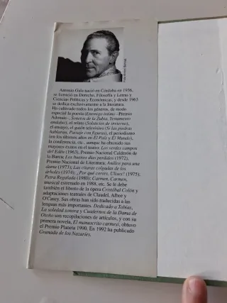 La Pasión Turca. Antonio Gala.