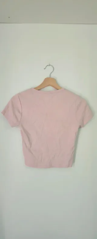 Camiseta rosa palo talla S