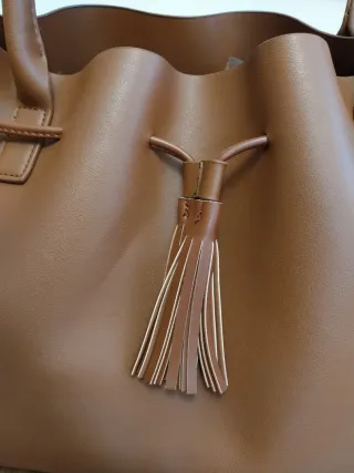 Borsa Le Vic ecopelle marrone