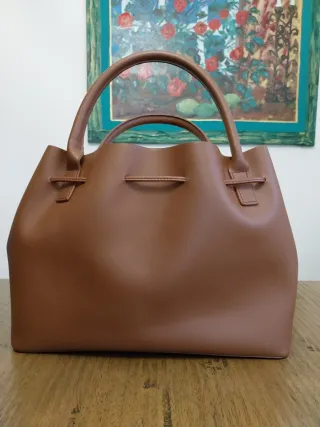 Borsa Le Vic ecopelle marrone