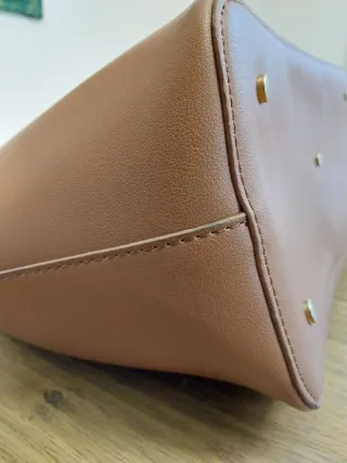 Borsa Le Vic ecopelle marrone