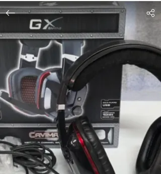 Auriculares Gaming Genius GX Cavimanus 7.1 USB