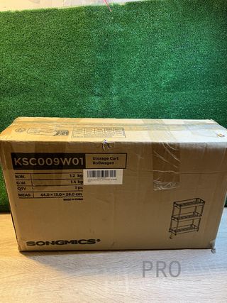 Carrello di Stoccaggio a 3 Livelli SONGMICS