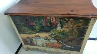 Cómoda pintada  Claude Monet