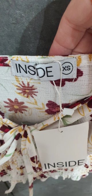 Top Inside XS estampado floral