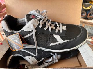 Zapatos Lyliane Negro/Gris Microfibra