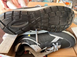 Zapatos Lyliane Negro/Gris Microfibra