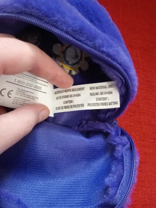 Na Na Na Surprise pochette coniglio viola peluche
