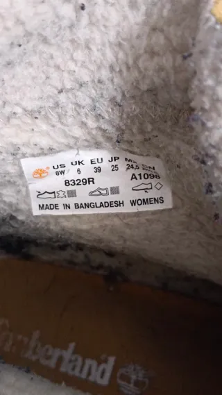 Botas Timberland Beige/Amarillas