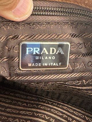 Borsa Prada in pelle tartaruga