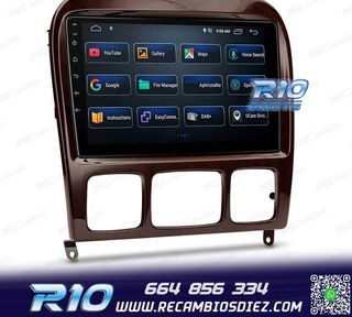RADIO GPS ANDROID 13 MERCEDES CLASE S W220 98-05