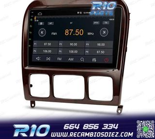 RADIO GPS ANDROID 13 MERCEDES CLASE S W220 98-05
