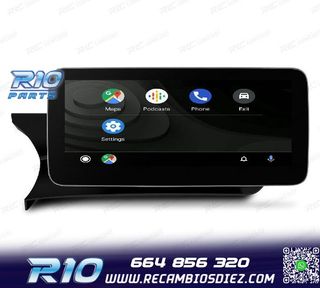 RADIO GPS ANDROID 12 PARA MERCEDES W204 11-14