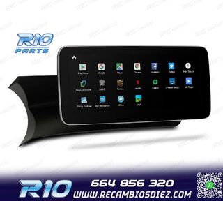 RADIO GPS ANDROID 12 PARA MERCEDES W204 11-14