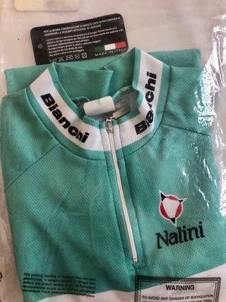 Maglia Ciclismo Vintage Pro Team Bianchi Nalini