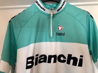 Maglia Ciclismo Vintage Pro Team Bianchi Nalini