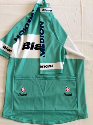 Maglia Ciclismo Vintage Pro Team Bianchi Nalini