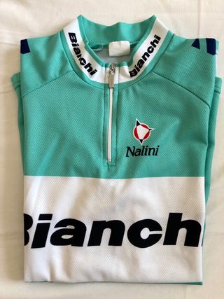 Maglia Ciclismo Vintage Pro Team Bianchi Nalini