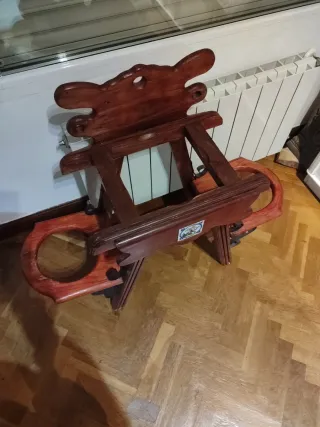 Cantanera de madera para 3 cántaros75x90x30