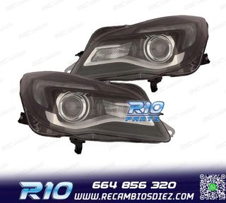 FAROS PARA OPEL INSIGNIA 13-16 FONDO NEGRO