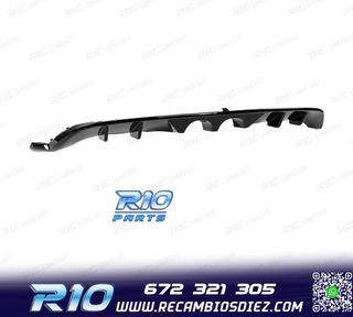 DIFUSOR VOLKSWAGEN VW GOLF 7 12-17 LOOK R400 NEGRO BRILLO