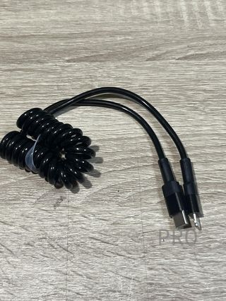 Cable USB C Lightning Espiral