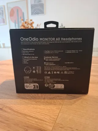 OneOdio Monitor 60 Auriculares Hi-Res Audio