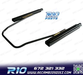 KIT ASIENTO BAQUET UNIVERSAL CUERO NEGRO ESTILO SPORTSTER CU